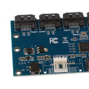 Adapter Card SATA 1 to 5 Port Converter (SATA Port Multiplier) Riser card