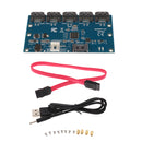 Adapter Card SATA 1 to 5 Port Converter (SATA Port Multiplier) Riser card