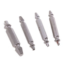 Speed Out Damaged Screw Extractor 4 piece Striped Use With any Drill Remover