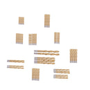 99pcs/Set Titanium Coated HSS High Speed Steel Drill Bit Set Tool 1.5mm - 10mm Drill Bit For Wood Plastic and Aluminum Copper Steel
