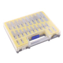 150PCS HSS STEEL DRILL BIT SET 0.4mm-3.2mm Twist Drill Kits + STORAGE CASE