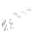 25PCS HSS STEEL TWIST DRILL BIT SET 0.5/0.6/1.0/1.2/1.5/1.8/2.0/2.35/3.0mm