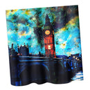 Home Hotel Bathroom Shower Room Door Window Decoration Fabric Bath Shower Curtain With 12 Hooks 9