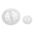 2 Piece Mini Skulls Fondant Cake Decorating Plunger Cookie Cutter Paste Mold