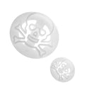 2 Piece Mini Skulls Fondant Cake Decorating Plunger Cookie Cutter Paste Mold