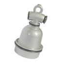 Hog Cow Edison Screw E27 Ceramic Socket Bulb Holder for Heat Lamps Aluminium