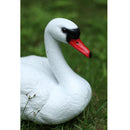 Plastic Floating Swan Decoy for Hunting &Fishing Garden Scarer Scarecrow