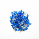 100Pieces 5mm/0.20inch Bright Components Blue LED Lamp Lens Fairy Diode Lamp Diffused Light