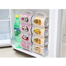 Beer Soda Can Holder Storage Kitchen Organization Fridge Rack Plastic Space