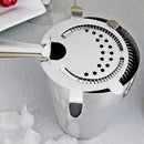 Cocktail Strainer Stainless Steel Bar Shaker Ice Strainer 4 Prong Bar Tool