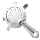 Cocktail Strainer Stainless Steel Bar Shaker Ice Strainer 4 Prong Bar Tool