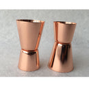SteeL Double Jigger 2 Sided Measure Drink Whiskey Vodka Alcohol Bar Mix Gold