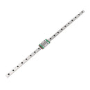 CNC part 12mm Width Linear Rail Guide Length 500mm with Mini MGN12H Block