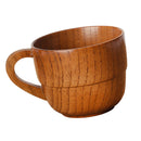 Natural Wooden Mug Beer Coffee Cup Handmade Wedding Favor Fashion Gift 7cm