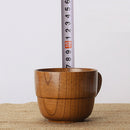 Natural Wooden Mug Beer Coffee Cup Handmade Wedding Favor Fashion Gift 7cm