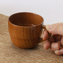 Natural Wooden Mug Beer Coffee Cup Handmade Wedding Favor Fashion Gift 7cm