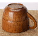 Natural Wooden Mug Beer Coffee Cup Handmade Wedding Favor Fashion Gift 7cm
