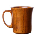 Wooden Cup Handmade Coffee Tea Beer Juice Milk Mug Drink 10cmx8.8cm