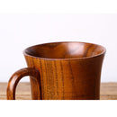 Wooden Cup Handmade Coffee Tea Beer Juice Milk Mug Drink 10cmx8.8cm