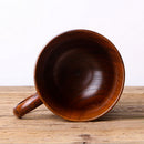 Wooden Cup Handmade Coffee Tea Beer Juice Milk Mug Drink 10cmx8.8cm