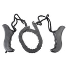 Wire Saw Outdoor Chain Saw Survival Wire Saw Tube Pumping 50cm Black