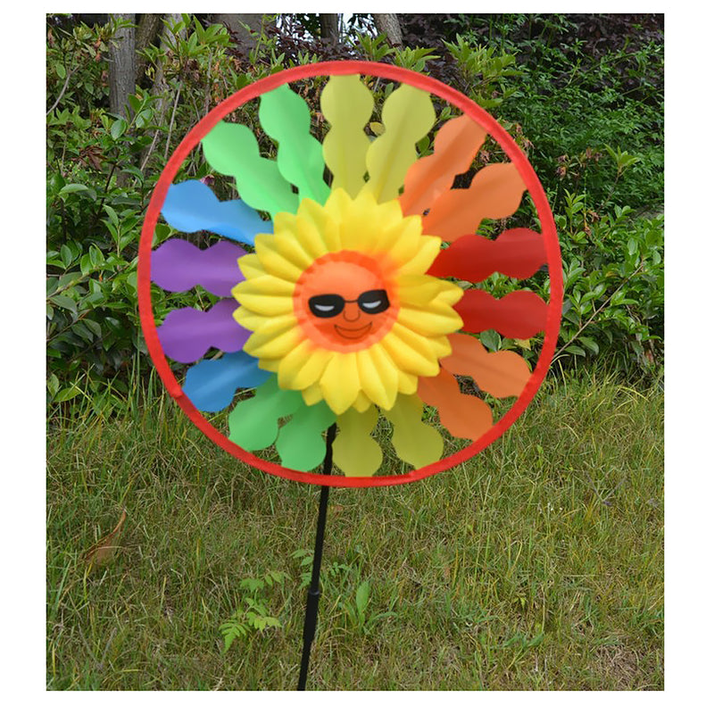 1 piece Wind Wheel Garden Sun Windmill Outdoor Yard Decor Art Lawn Sun