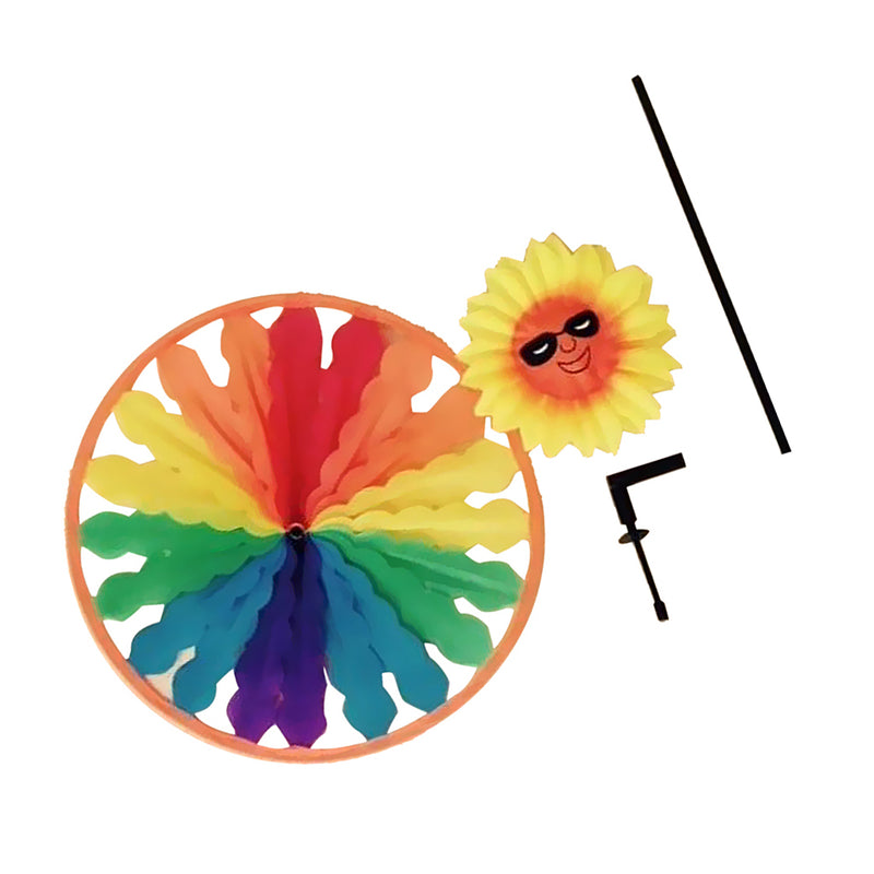 1 piece Wind Wheel Garden Sun Windmill Outdoor Yard Decor Art Lawn Sun