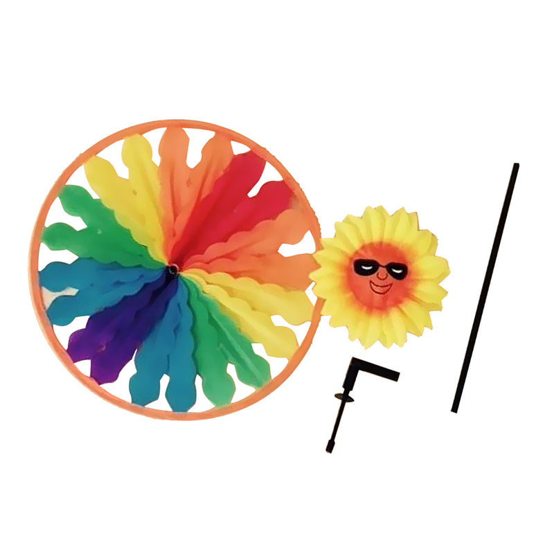 1 piece Wind Wheel Garden Sun Windmill Outdoor Yard Decor Art Lawn Sun