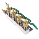 Stainless Steel Gas Distributor 4 Way Manifold CO2 Brand New 4 Way Home Brew