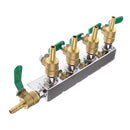 Stainless Steel Gas Distributor 4 Way Manifold CO2 Brand New 4 Way Home Brew