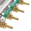 Stainless Steel Gas Distributor 4 Way Manifold CO2 Brand New 4 Way Home Brew