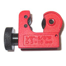 Mini Copper Pipe Cutter 3mm-16mm Brass Tube Cutting Hand Tool Slicer Red 100mm