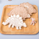 3 Sets of Dinosaurs Cookies Cutter Cut Out Sugarcraft Cake Decorating Tool