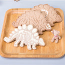 3 Sets of Dinosaurs Cookies Cutter Cut Out Sugarcraft Cake Decorating Tool