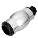 DN25 Stainless Steel Garden Waterfall Fountain Nozzle Head Silver 60-180 Kpa