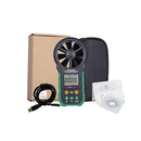 Digital Anemometer T And Rh Sensor Air Speed Meter Handheld Gauge