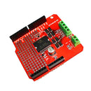 Plastic Red Driver Board L298P Motor Shield 2A Driver Module for Arduino Robot Car