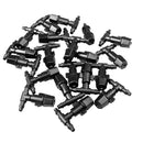 Garden Patio Misting Micro Irrigation Water Cooling System Sprinkler Nozzles Black 20