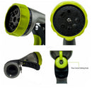 8 Function Water Hose Spray Nozzle Gun Outdoor Garden Watering Connector