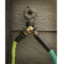 3/4'' 2 Way Double Garden Twin Tap Hose Pipe Splitter Faucet Connector Adaptor