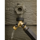3/4'' 2 Way Double Garden Twin Tap Hose Pipe Splitter Faucet Connector Adaptor