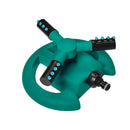 Rotating Lawn Sprinkler Three Arms Sprinkler Watering Lawn Garden Irrigation
