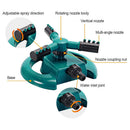 Rotating Lawn Sprinkler Three Arms Sprinkler Watering Lawn Garden Irrigation