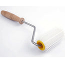 Uncapping Roller Honey Extracting Comb Plastic Needle Roller 33cmx10cm White