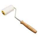 Uncapping Roller Honey Extracting Comb Plastic Needle Roller 33cmx10cm White