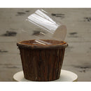 Wooden Bucket Style Pot Flower Succulents Planter Garden Outdoor Decor 15cm