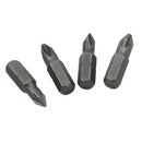 Screwdriver Bit Set with 4 Pieces Cross Point 105 Degree Revese Hex- Shank