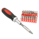 Screwdriver Hand Repairing Tool With Extension Shaft Soft Grip Compact Tool