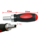 Screwdriver Hand Repairing Tool With Extension Shaft Soft Grip Compact Tool