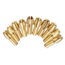 0.5-3.2mm Brass Collet Drill Chuck For Rotary Tools Electric Grinding Drill Collect Chuck Holder Pack of 10 (4.8mm Shank Dia.)